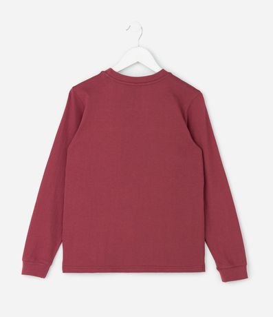 Pijama Infantil con Bordado y Estampado de Cuadros – Talle 5 a 14 años 3