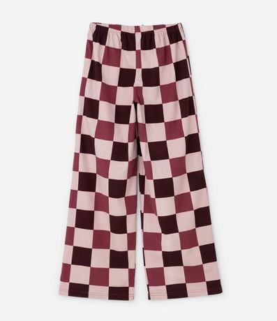 Pijama Infantil con Bordado y Estampado de Cuadros – Talle 5 a 14 años 6