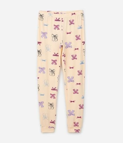Pijama Infantil Manga Larga con Estampa de Ícones – Talle 2 a 14 años 5