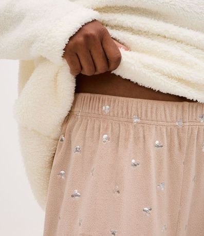 Pijama Calentito en Sherpa con Bordado Mickey Mouse 4