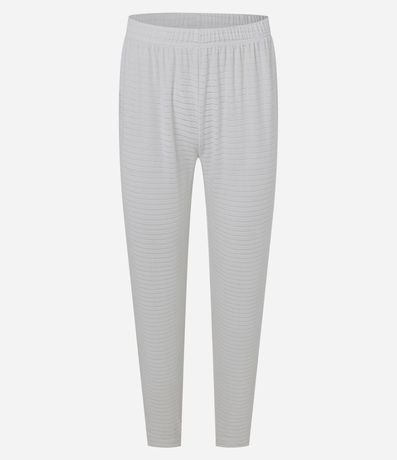 Pijama Larga con Estampa Rayada Mickey 4