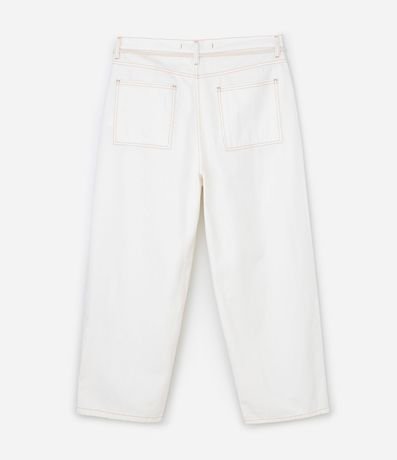 Pantalón Skater en Sarga con Costura Contrastante y Cordón 6