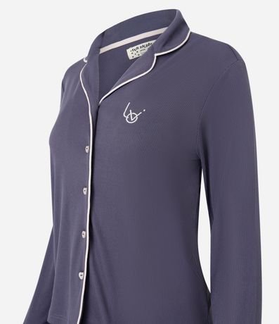 Pijama Americano Largo en Peach Touch 5