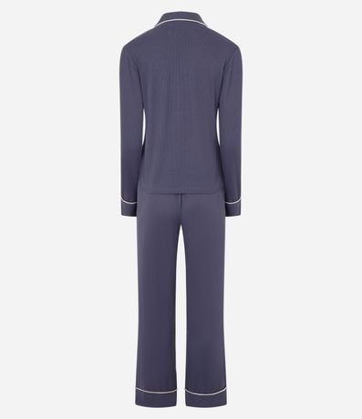 Pijama Americano Largo en Peach Touch 6