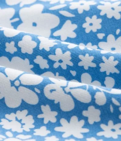 Short Infantil Clochard con Estampado Floral - Talle 1 a 6 años 3