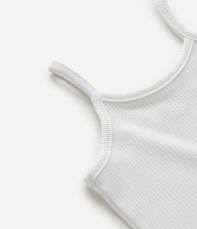 Musculosa Infantil en Rib con Estrella de Purpurina - Talle 1 a 6 años 4