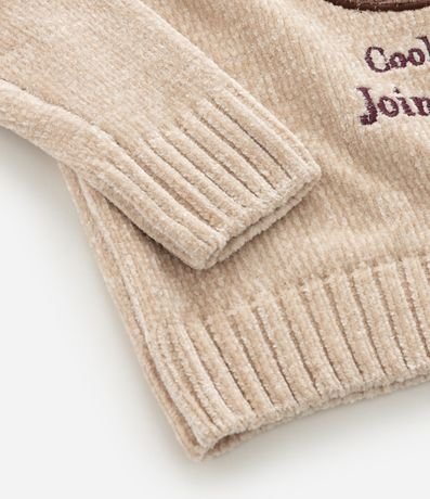 Buzo Infantil en Chenille con Bordado de Osito – Talle 5 a 14 años 4