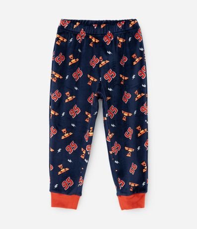 Pijama Infantil Larga de Fleece Rayo McQueen– Talle 2 a 8 años 4