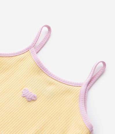 Musculosa Infantil con Mariposa Acanalada - Talle 1 a 6 años 5