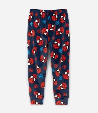 Pijama Infantil Largo en Plush con Estampa de Spider-Man – Talle 3 a 10 años 5