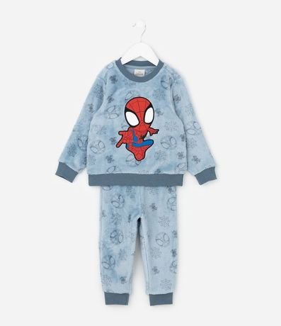 Pijama Infantil Largo con Bordado Spidey – Talle 2 a 6 años 1