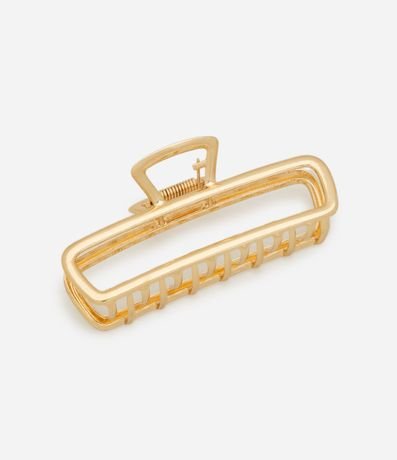 Pinza para el Pelo con Formato de Rectangulo Cutout