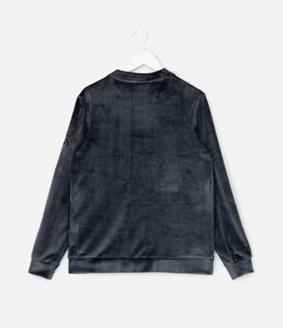 Pijama Infantil Largo en Plush con Estampado Racer – Talle 7 a 16 años 4