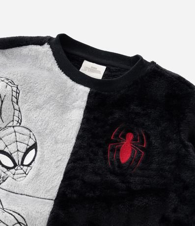 Pijama Infantil con Estampa de Spider-Man en Alto Relieve – Talle 3 a 10 años 10