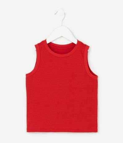 Musculosa Básica Infantil en Algodón - Talle 1 a 5 años 2