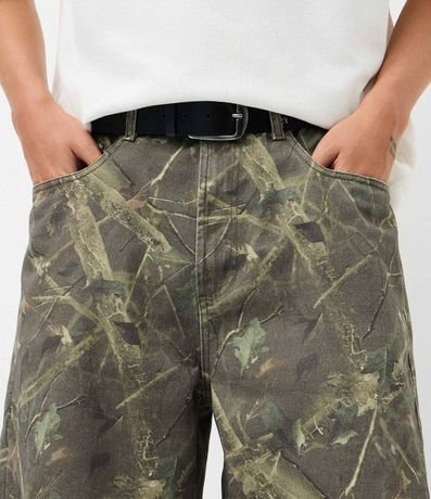 Bermuda Baggy en Sarga Camuflada 3