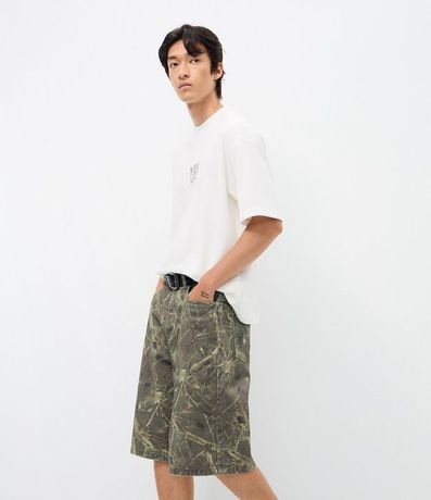 Bermuda Baggy en Sarga Camuflada 4