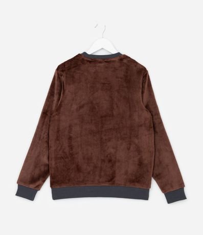 Pijama Infantil Larga con Bordado de Carpincho – Talle 7 a 16 años 3