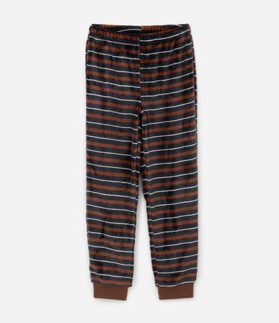 Pijama Infantil Larga con Bordado de Carpincho – Talle 7 a 16 años 4