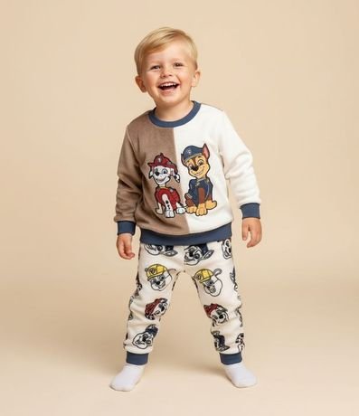 Pijama Infantil Largo con Estampa de Paw Patrol – Talle 2 a 6 años 2