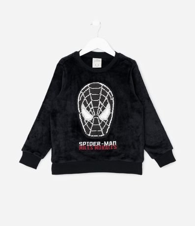 Pijama Infantil Estampado Homem-Aranha y Lentejuela interactivo – Talle 3 a 10 años 2