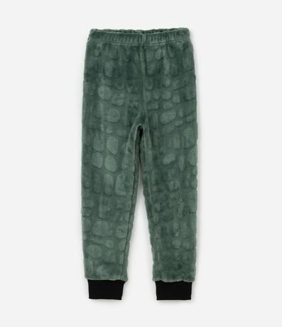 Pijama Infantil en Plush Estampado Dino ROARR - Talle 5 a 14 años 4