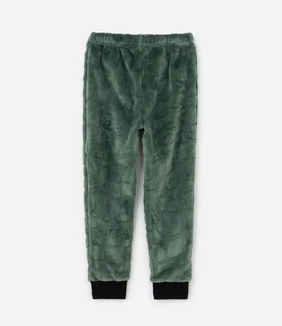 Pijama Infantil en Plush Estampado Dino ROARR - Talle 5 a 14 años 5