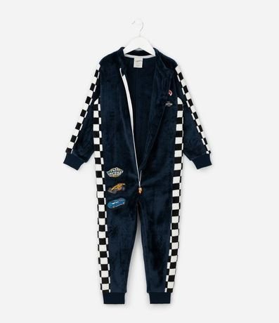 Pijama Infantil Jumper con Estampa de Hot Wheels – Talle 3 a 10 años 2