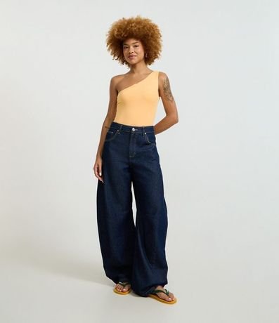 Body Hombro Único en Microfibra 2