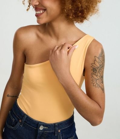 Body Hombro Único en Microfibra 4