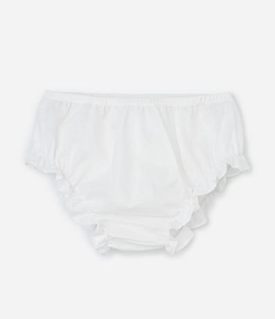 Vestido Infantil Tule Floral con Lazos y Bombacha – Talle RN a 18 Meses 5