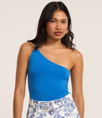 Body en Microfibra con Hombro Único 3