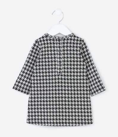 Vestido Infantil de Cuadros con Media Can Can – Talle 0 a 18 Meses 4