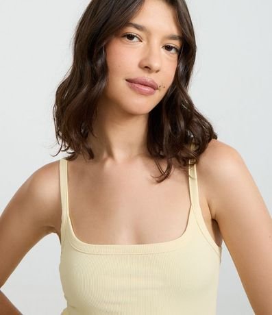 Vestido Evasê en Rib con Breteles 2