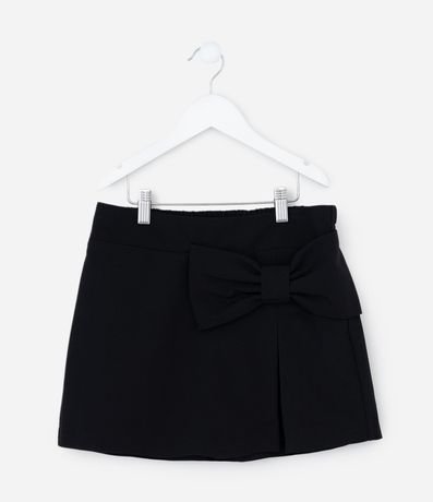 Short Pollera Infantil en Sastrería con Lazo Lateral – Talle 5 a 14 años 2