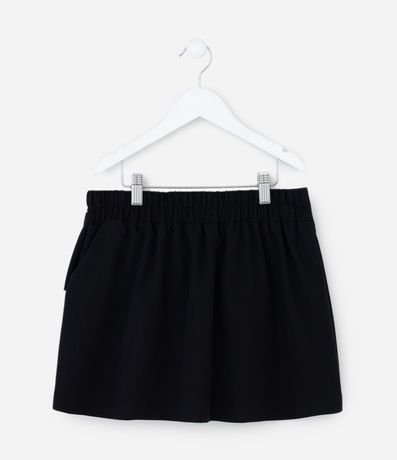 Short Pollera Infantil en Sastrería con Lazo Lateral – Talle 5 a 14 años 3