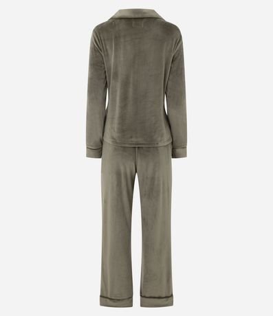 Pijama Americano Largo en Plush 8