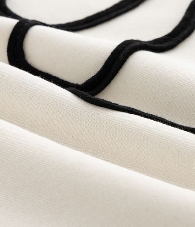 Sueter  Infantil con Flor Bordada en Cuerda – Talle 5 a 14 años 3