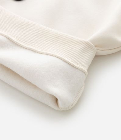 Sueter  Infantil con Flor Bordada en Cuerda – Talle 5 a 14 años 4