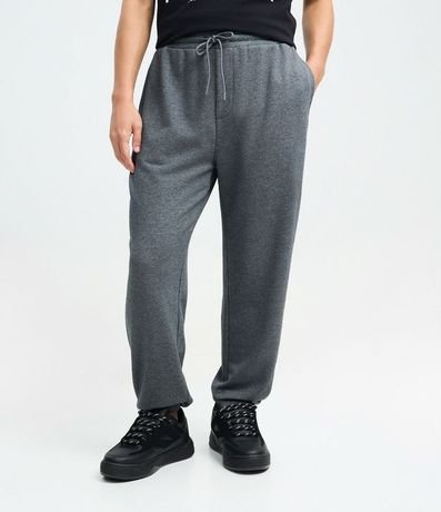 Pantalón Jogger en Algodón con Cintura Elástica y Cordón 2