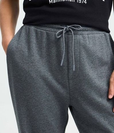 Pantalón Jogger en Algodón con Cintura Elástica y Cordón 3