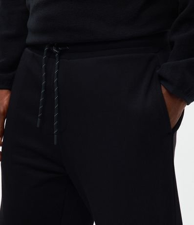 Pantalón Jogger en Algodón con Cintura Elástica y Cordón 3