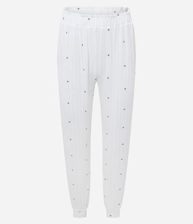 Pijama Largo en Punto con Estampa de Cerezas 2