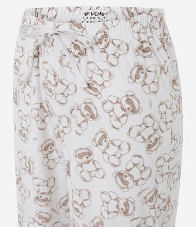 Pantalón de Pijama con Estampa de Oso 2