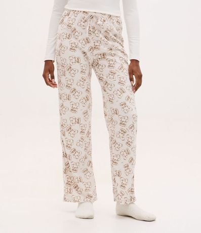 Pantalón de Pijama con Estampa de Oso 2