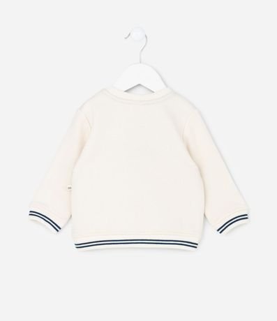 Saco Infantil en Algodón con Bordado de Carro – Talle 0 a 18 Meses 3