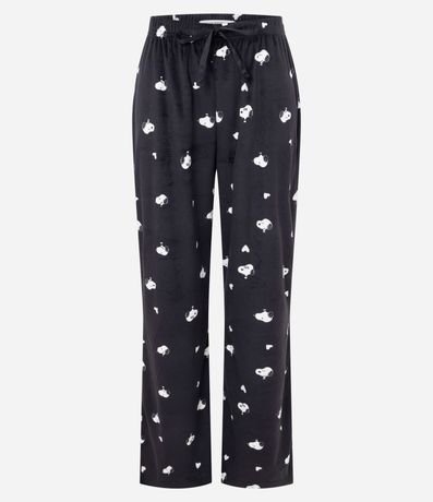 Pantalón de Pijama con Lazo y Estampado Snoopy 4