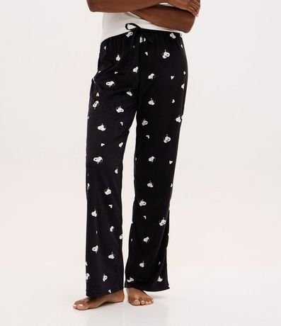 Pantalón de Pijama con Lazo y Estampado Snoopy 2