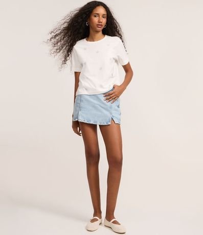 Remera New T-Shirt en Algodón con Corazones 2