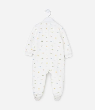 Mono Infantil en Capitoneada con Estampado Mini Icons – Talle RN a 18 Meses 3